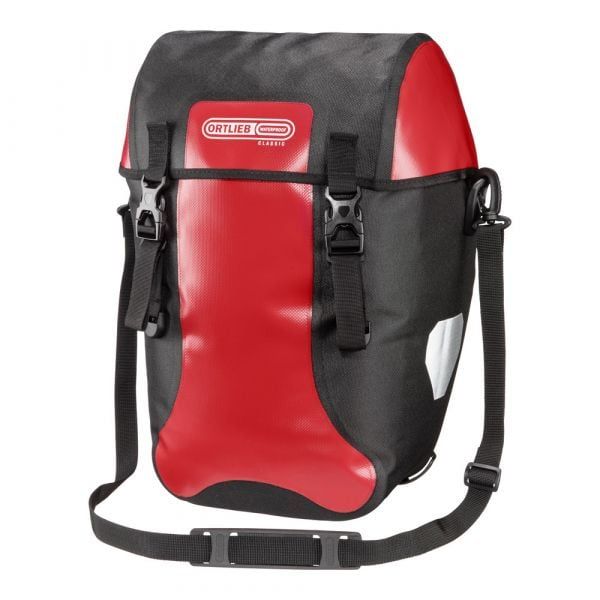 Túi treo baga sau Ortlieb F2601/ Bike - Packer Classic/ Red - Black/ Pair