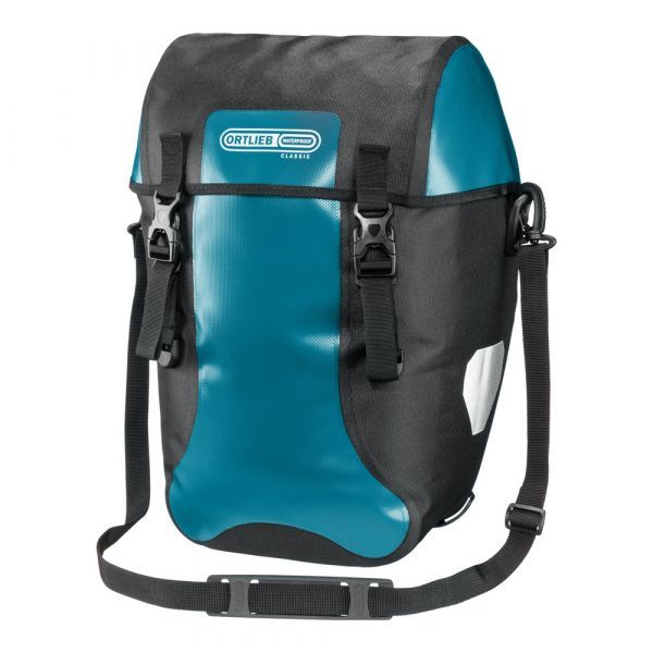 Túi treo baga sau Ortlieb F2604/ Bike - Packer Classic/ Petrol - Black/ Pair