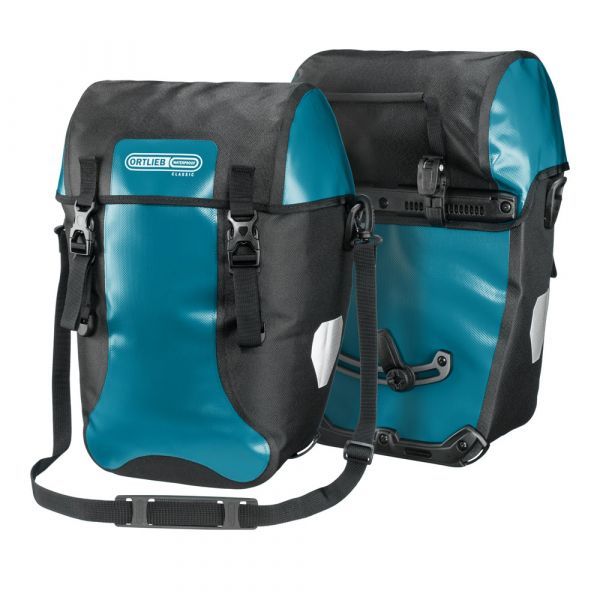 Túi treo baga sau Ortlieb F2604/ Bike - Packer Classic/ Petrol - Black/ Pair