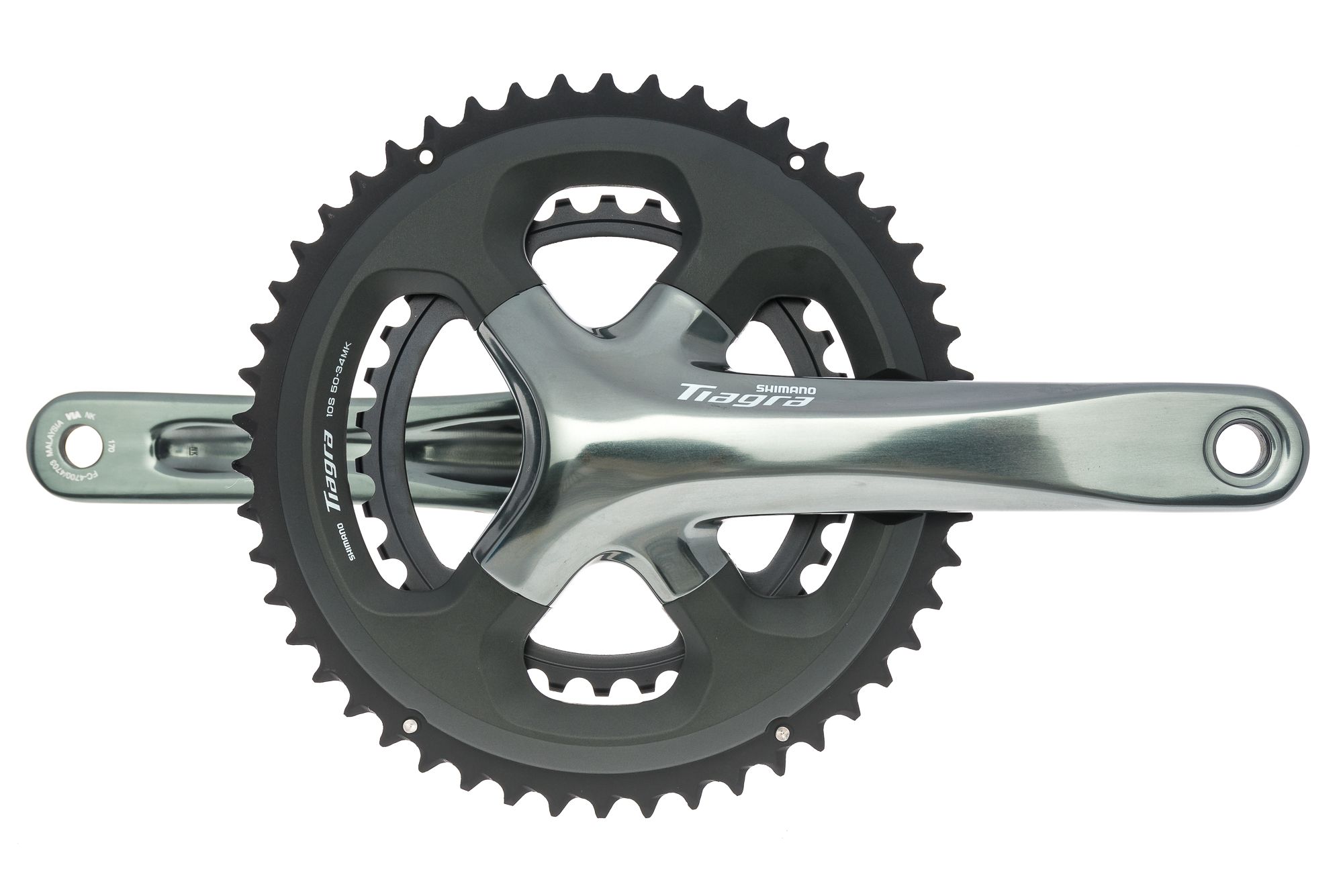  Giò đĩa SHIMANO Tiagra FC-4700/2x10s/175mm/Đen | SHIMANO Tiagra FC-4700 Crankset/2x10s/175mm/Black 