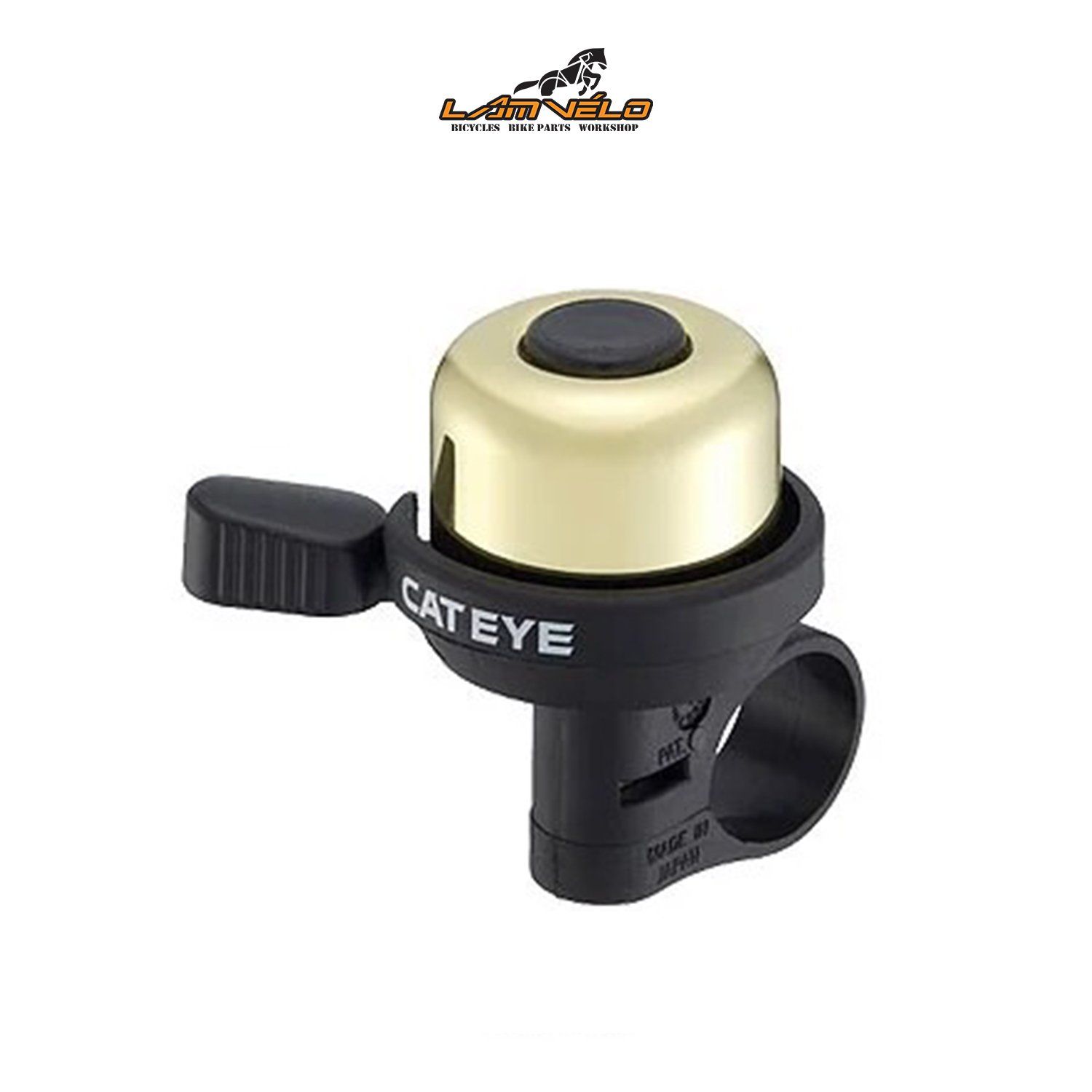 Chuông xe đạp Cateye PB-1000/2 tiếng/Đồng | Cateye PB-1000 Bike Bell/2 rings/Brass