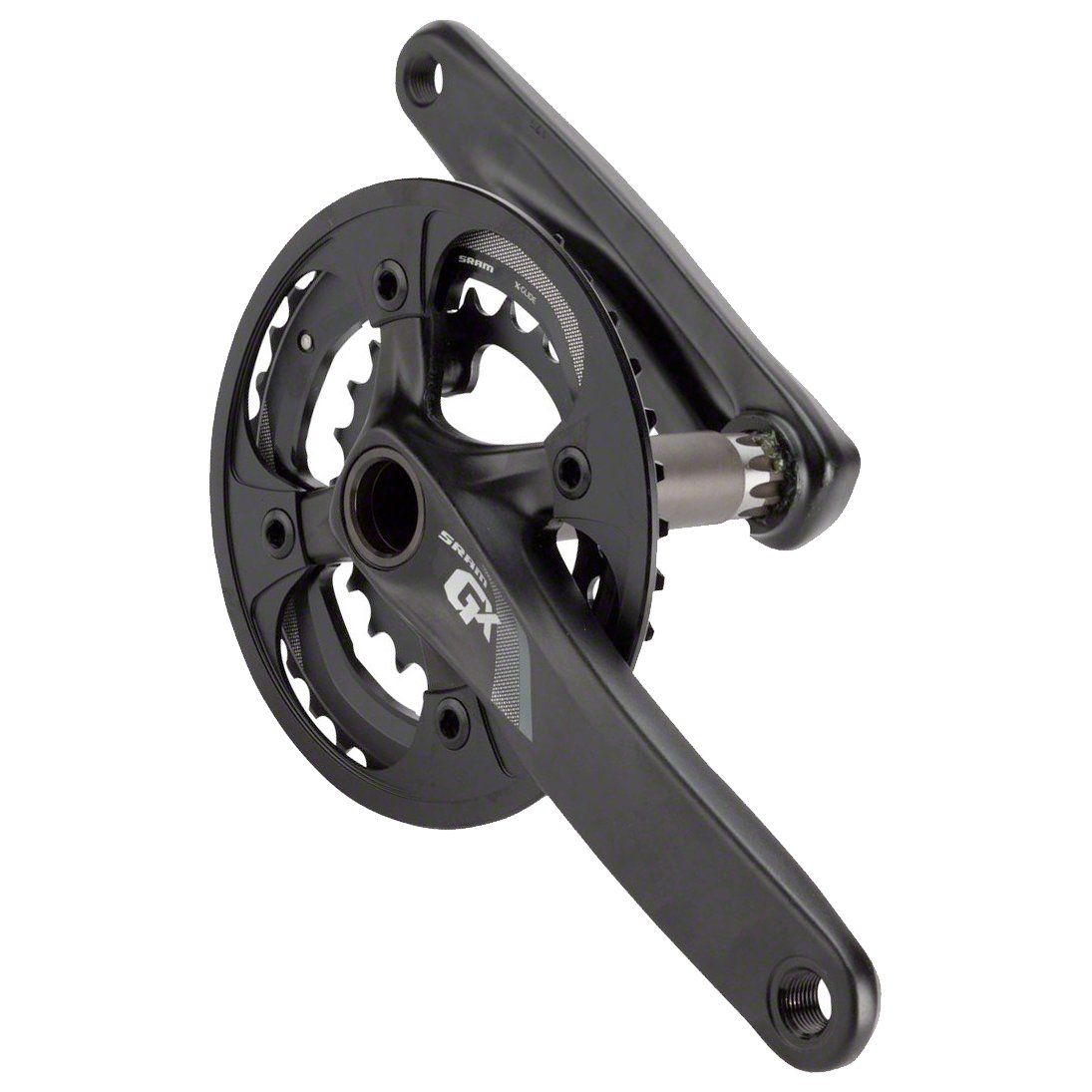 Đùi đĩa SRAM GX 2x/175mm/BB-30/Đen | SRAM GX 2x Crankset/175mm/BB-30/Black