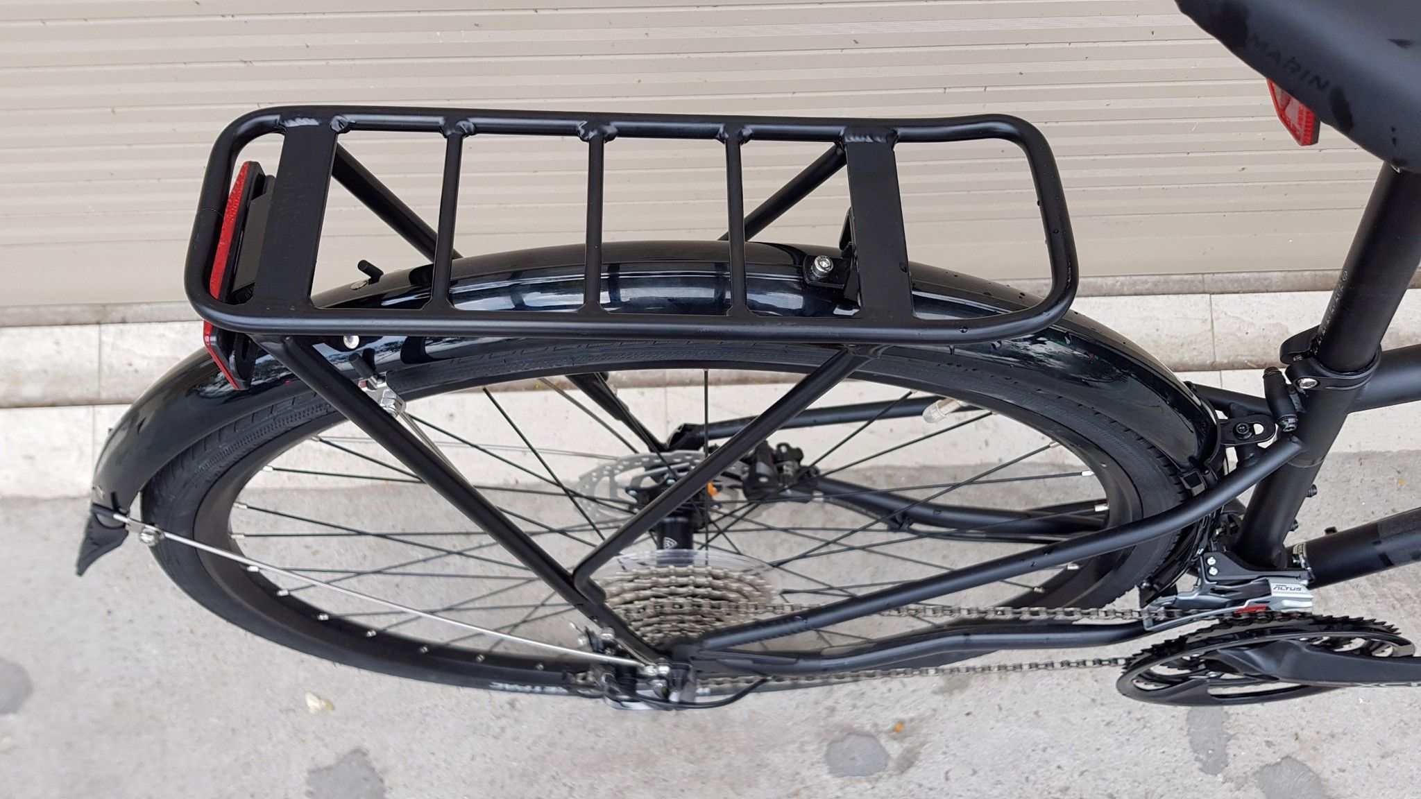 Polygon baga sau/Hợp kim/Đen | Polygon rear rack/Alloy/Black