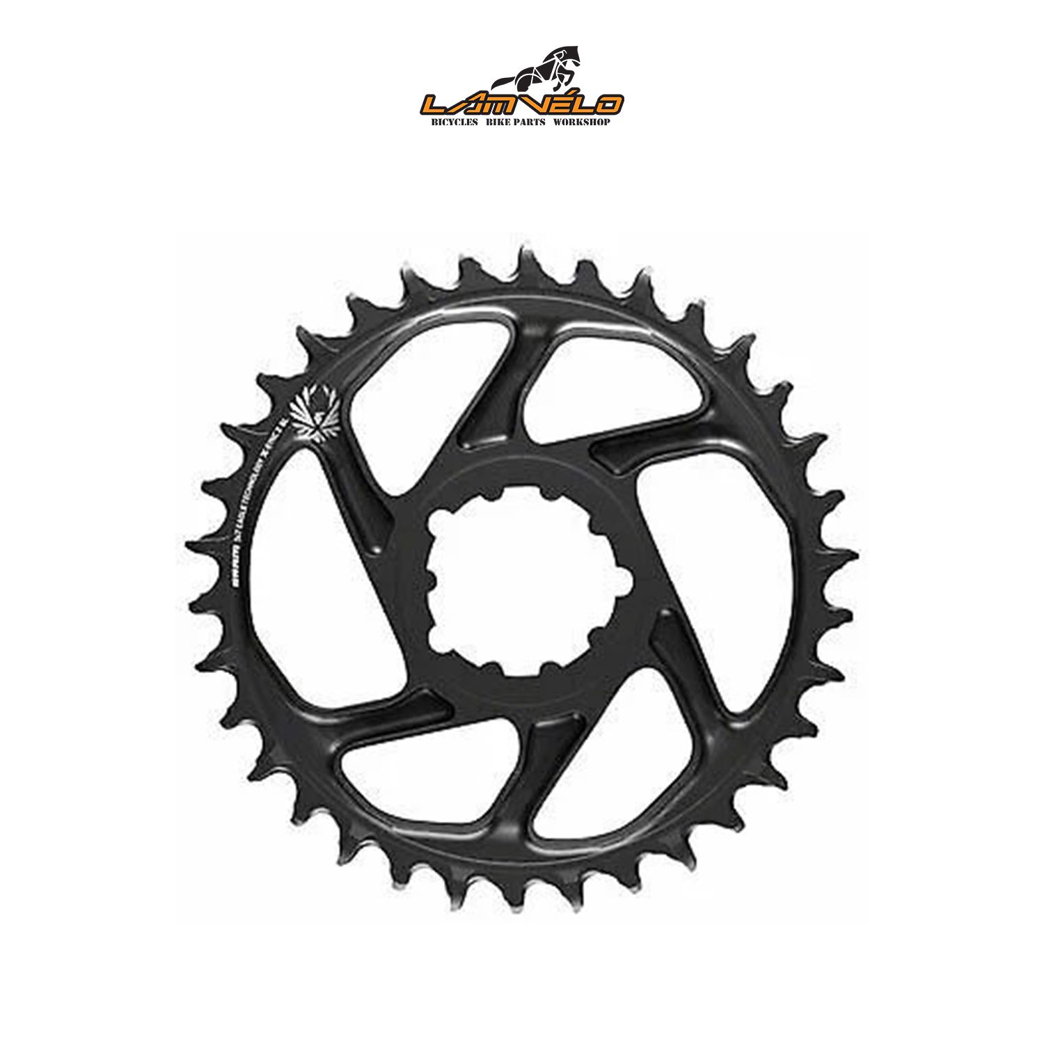  Đĩa Sram Eagle Technology/32T,38T/Đen | Sram Eagle Technology Chainrings/32T,38T/Black 