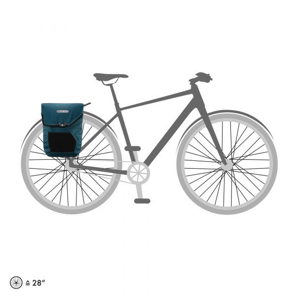  Túi treo baga dành cho E-bike/ E-Mate/ Petrol/ Ortlieb F8221 