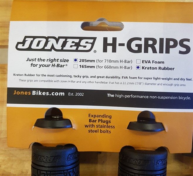  Jones H-bar Grips 
