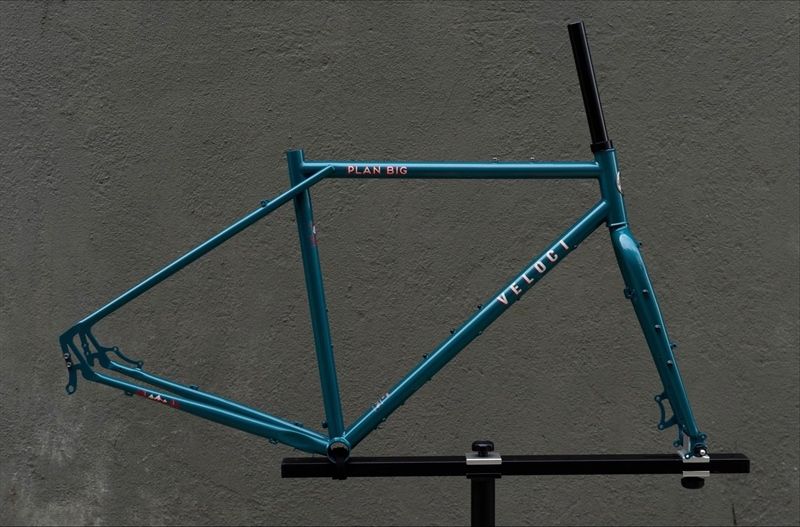  FRAME SET VELOCI PLAN BIG V.2 CYAN XS440 