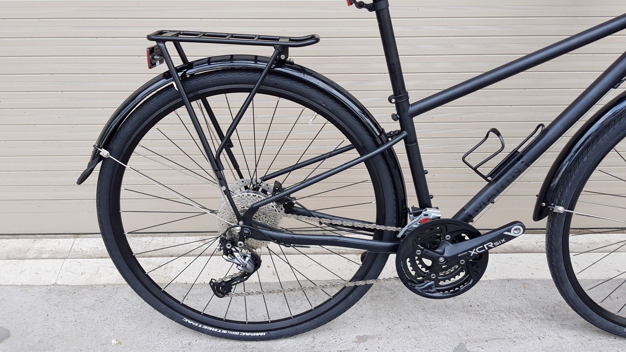 Polygon baga sau/Hợp kim/Đen | Polygon rear rack/Alloy/Black