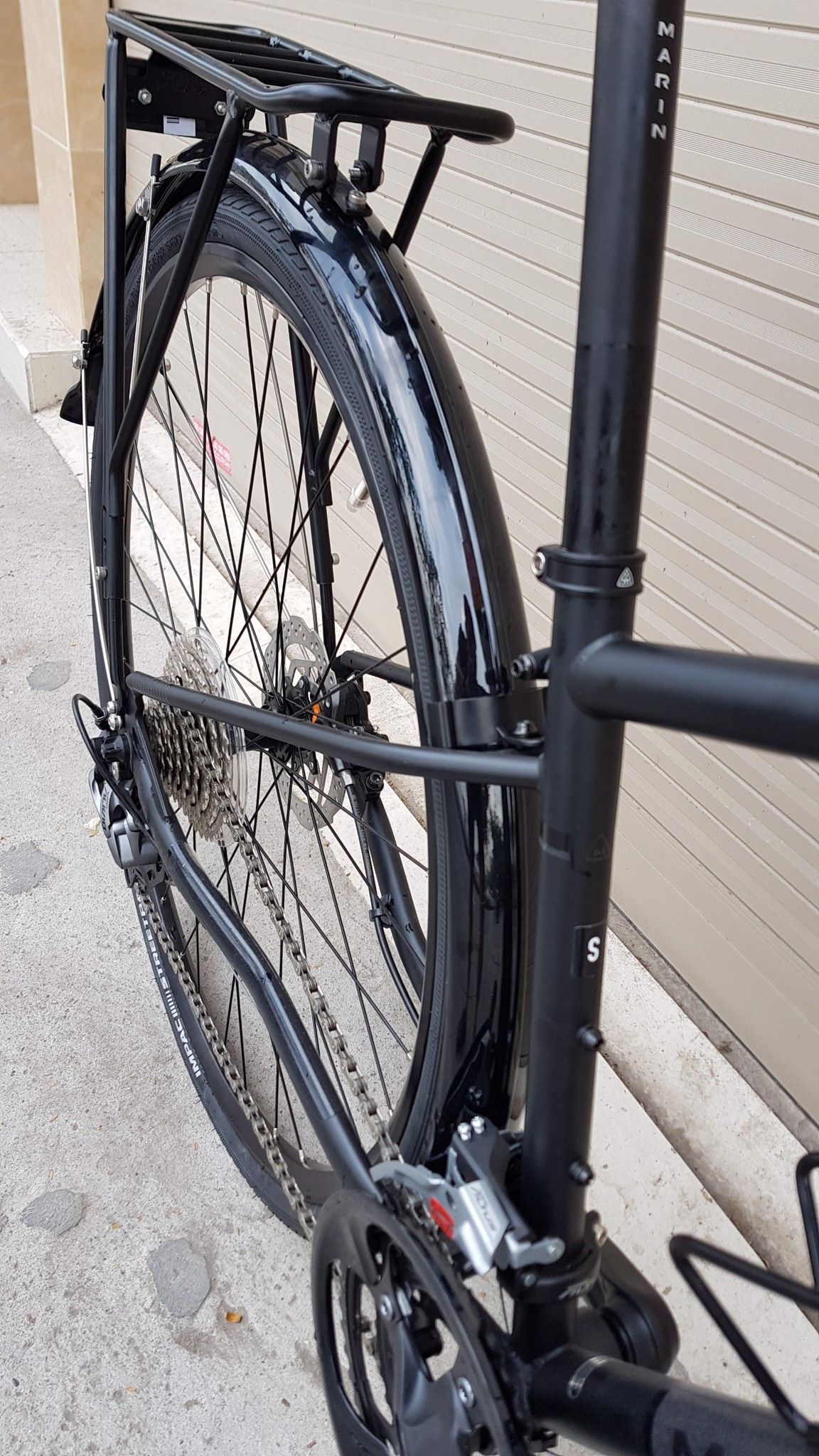 Polygon baga sau/Hợp kim/Đen | Polygon rear rack/Alloy/Black
