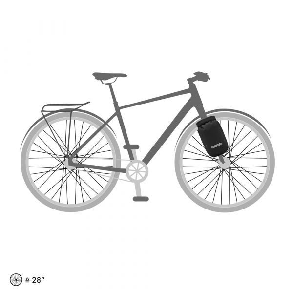 Túi treo phuộc Ortlieb F6400/ Fork-Pack Plus/ Black/ Chiếc