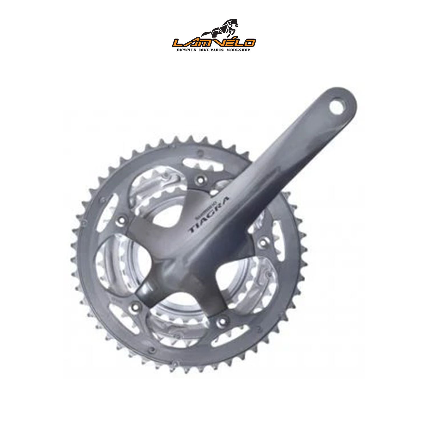  Giò đĩa SHIMANO Tiagra FC-4503/3x9s/170mm/Bạc | SHIMANO Tiagra FC-4503 Crankset/3x9s/170mm/Silver 