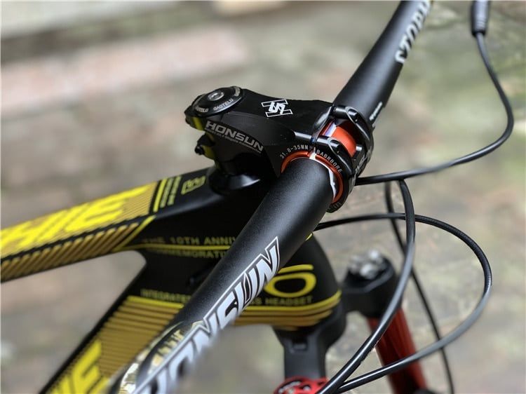 Pô-tăng xe đạp Honsun CNC/35 x 70mm/17°/Nhôm | Honsun CNC Bike Stem/35 x 70mm/17°/Aluminum