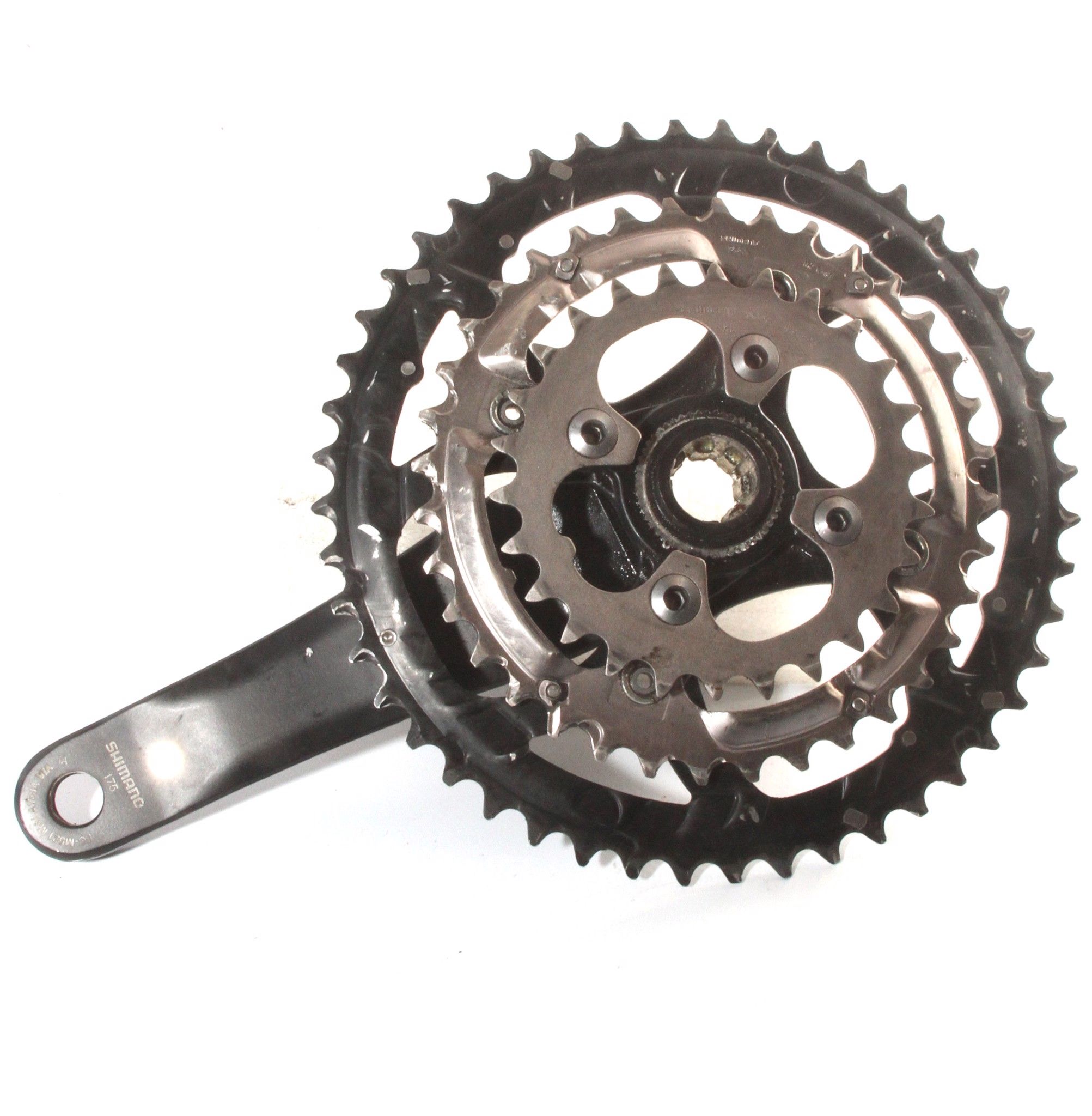 Giò đĩa SHIMANO FC-M521/175mm/48T/9s | SHIMANO FC-M521 Crankset/175mm/48T/9s