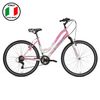  Xe đạp Lombardo - trắng hồng 