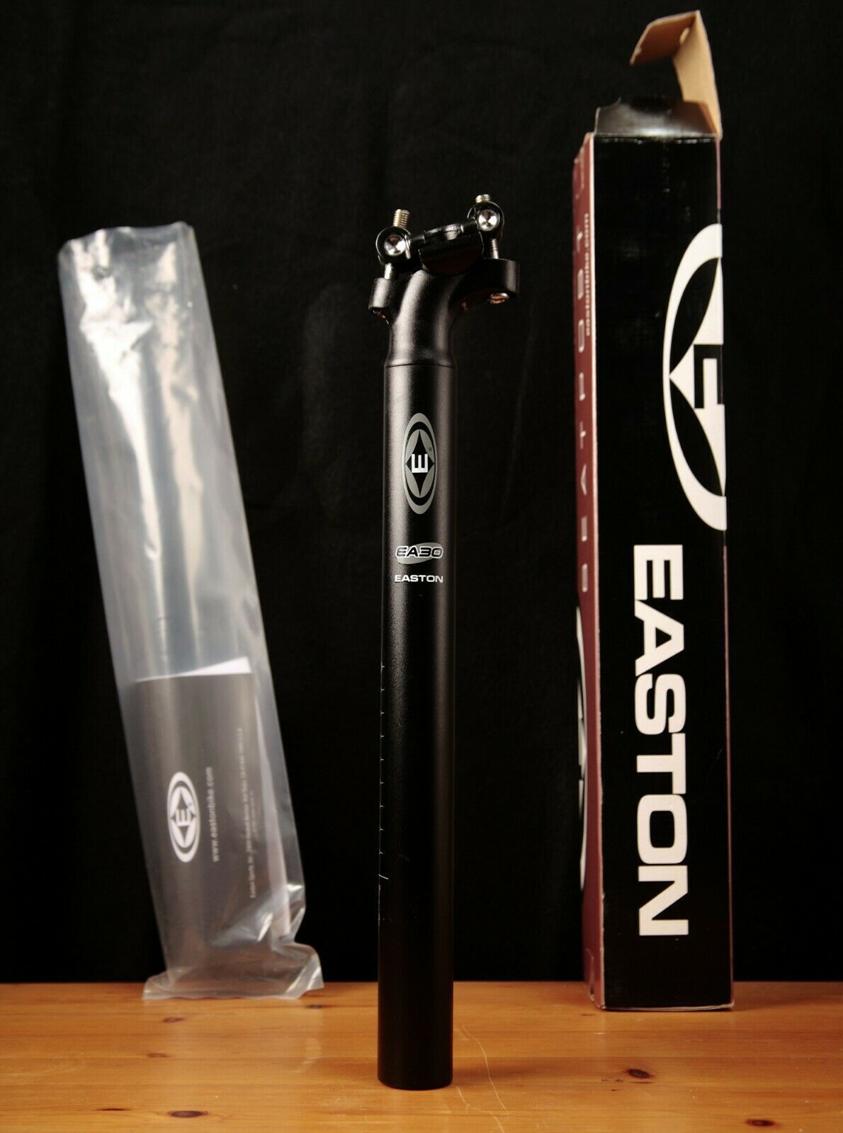 Cọc yên nhôm Easton EA30/27.2/350mm/Đen | Easton EA30 Aluminum Seatpost/27.2/350mm/Black