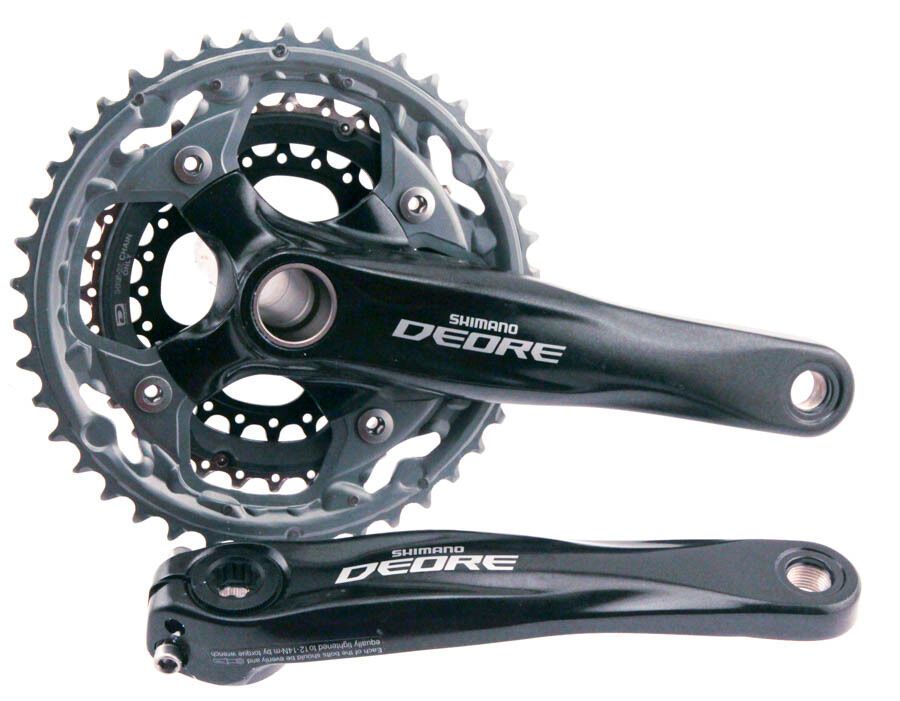 Giò đĩa SHIMANO Deore FC-M590/3x9s/170mm/Đen | SHIMANO Deore FC-M590 Crankset/3x9s/170mm/Black
