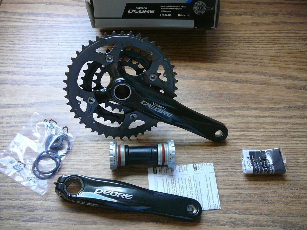 Giò đĩa SHIMANO Deore FC-M590/3x9s/170mm/Đen | SHIMANO Deore FC-M590 Crankset/3x9s/170mm/Black
