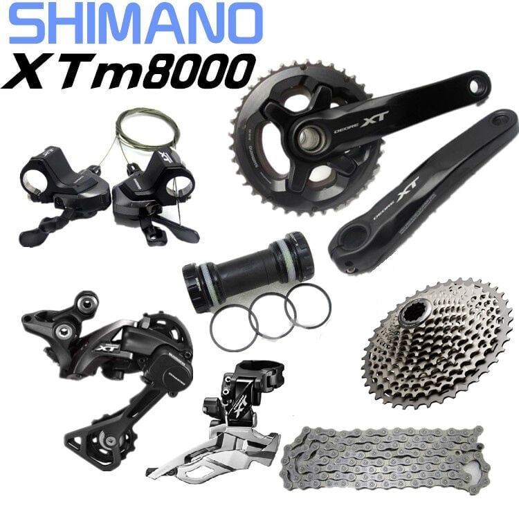 Bộ cấu thành xe đạp SHIMANO XT M8000 Bike Groupset