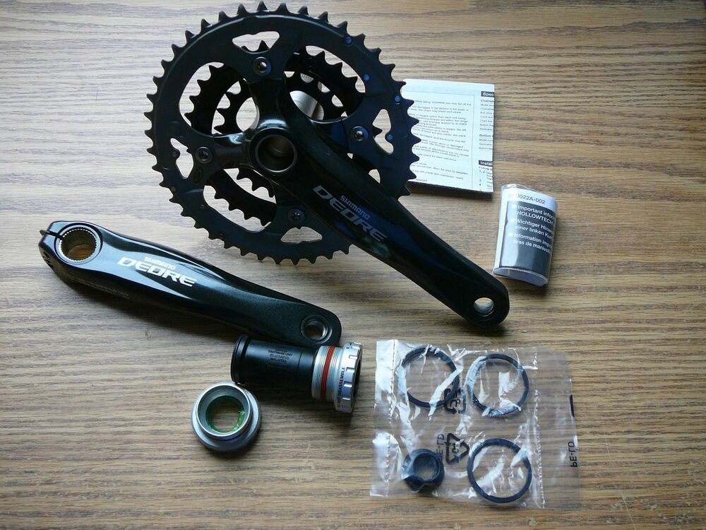 Giò đĩa SHIMANO Deore FC-M590/3x9s/170mm/Đen | SHIMANO Deore FC-M590 Crankset/3x9s/170mm/Black