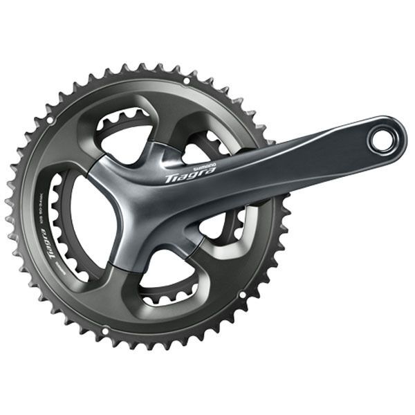  Giò đĩa SHIMANO Tiagra FC-4700/2x10s/175mm/Đen | SHIMANO Tiagra FC-4700 Crankset/2x10s/175mm/Black 