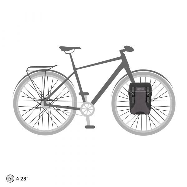 Túi treo Baga Ortlieb F4904/ Sport-Packer Plus/ Granite - Black