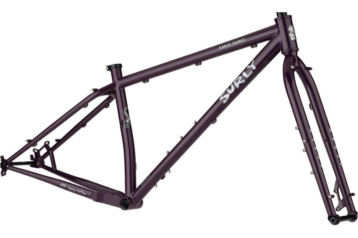  Frame Set Surly Karate Monkey S Purple (Organic Eggplant) 