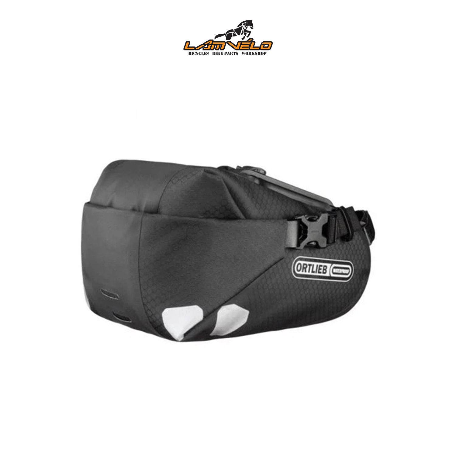 Túi bắt cọc yên Ortlieb F9414/ Saddke Bag Two 1.6L/ Black - Matt