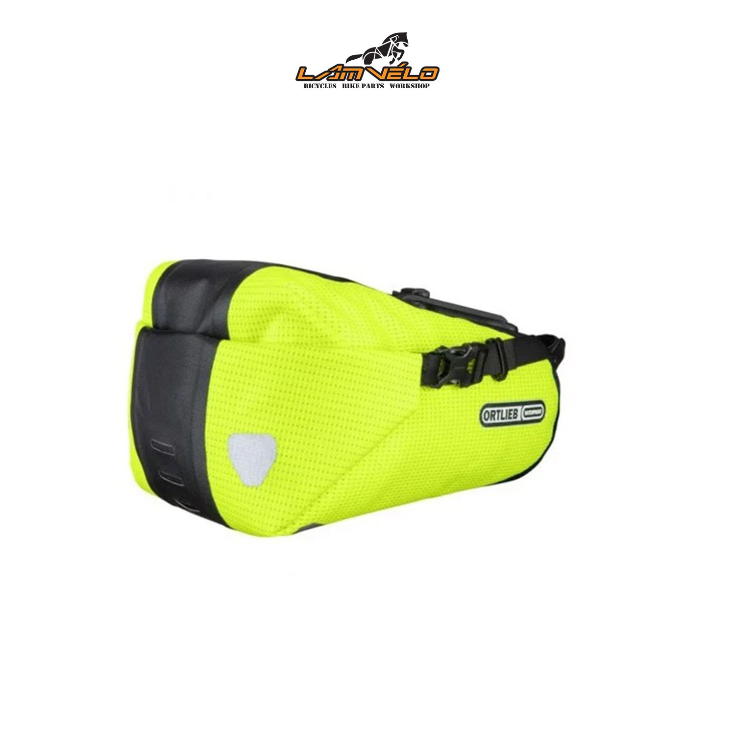  Túi bắt cọc yên Ortlieb F9485/Saddle Bag Two High Vis 4.1L/ Yellow - Black 