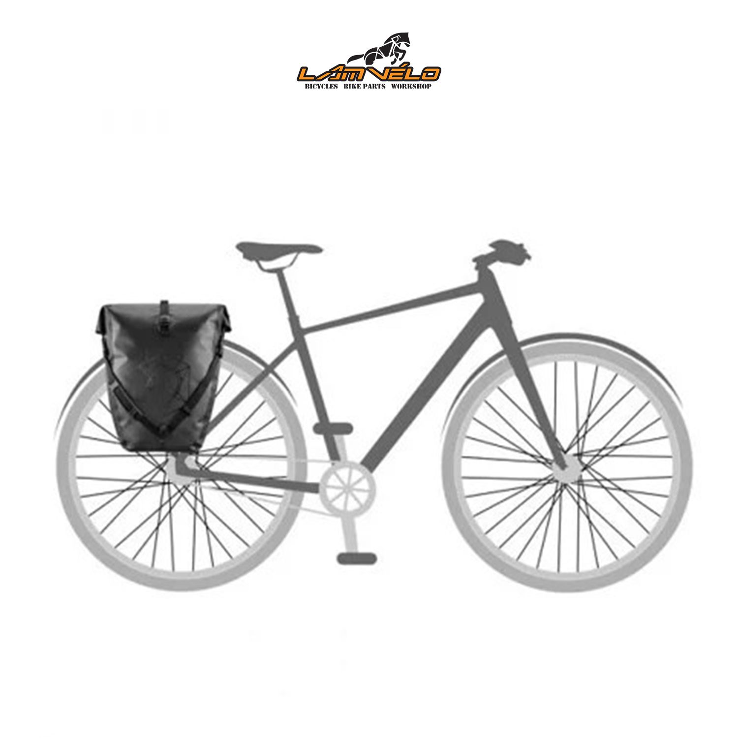 Túi treo baga Ortlieb F5496/ Back-Roller Design/ Symmetry/ Chiếc
