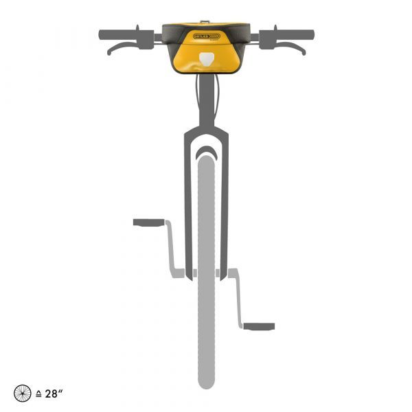Túi treo ghidong Ortlieb F3615/ Ultimate Six Classic 5L/ Sunyyellow - Black