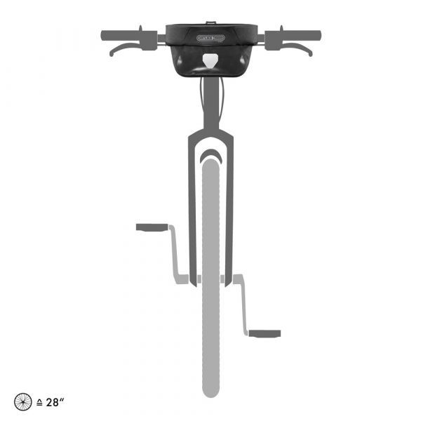 Túi treo ghidong Ortlieb F3681/ Ultimate Six Free 5L/ Black