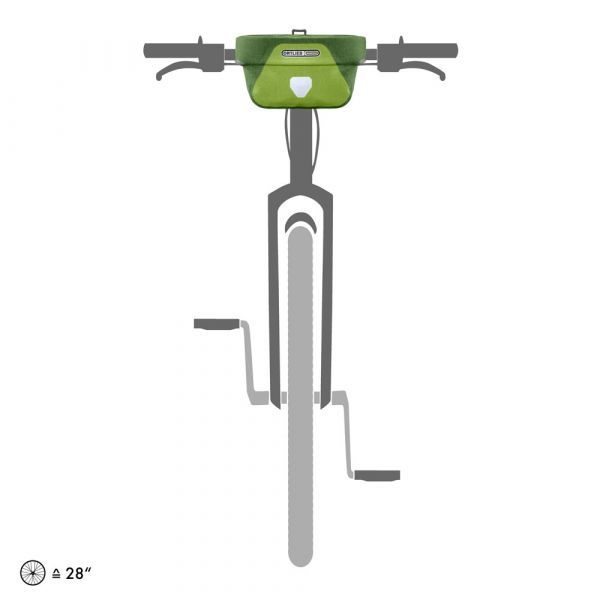 Túi treo ghidong Ortlieb F3631/ Ultimate Six Plus 5L/ Lime - Moss green