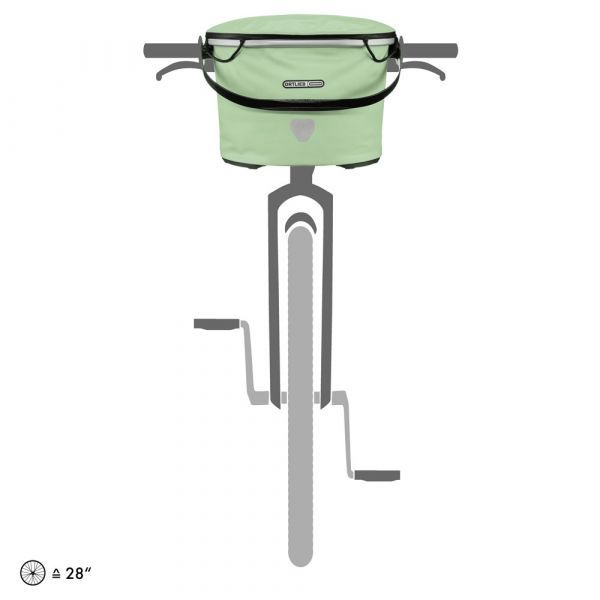 Túi liền giỏ xe đạp Ortlieb F79704/ Up Town City/ Pistachio