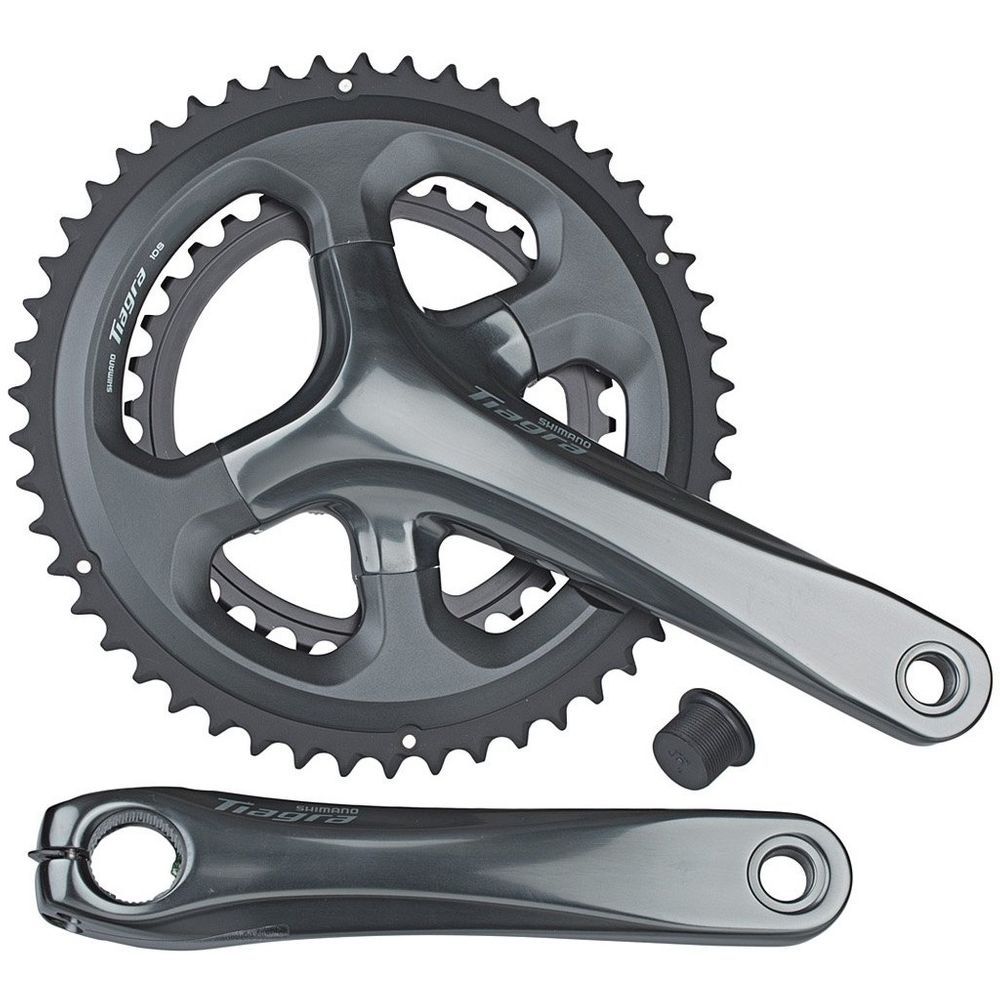  Giò đĩa SHIMANO Tiagra FC-4700/2x10s/175mm/Đen | SHIMANO Tiagra FC-4700 Crankset/2x10s/175mm/Black 