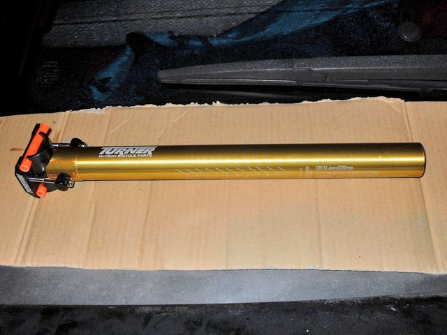 Cọc yên Turner Hitech/30.9/350mm | Turner Hitech Bike Seatpost/30.9/350mm