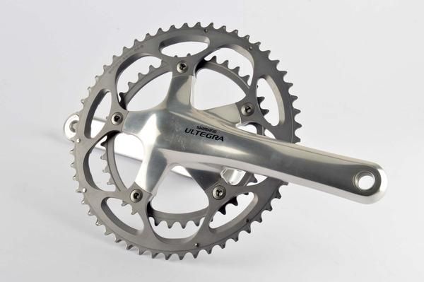 Giò đĩa SHIMANO Ultegra FC-6600/2s/172.5mm/Bạc | SHIMANO Ultegra FC-6600 Crankset/2s/172.5mm/Silver