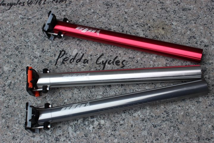 Cọc yên Ota CNC/30.9 hoặc 27.2/350mm/Bạc | Ota CNC Seatpost/30.9 or 27.2/350mm/Silver