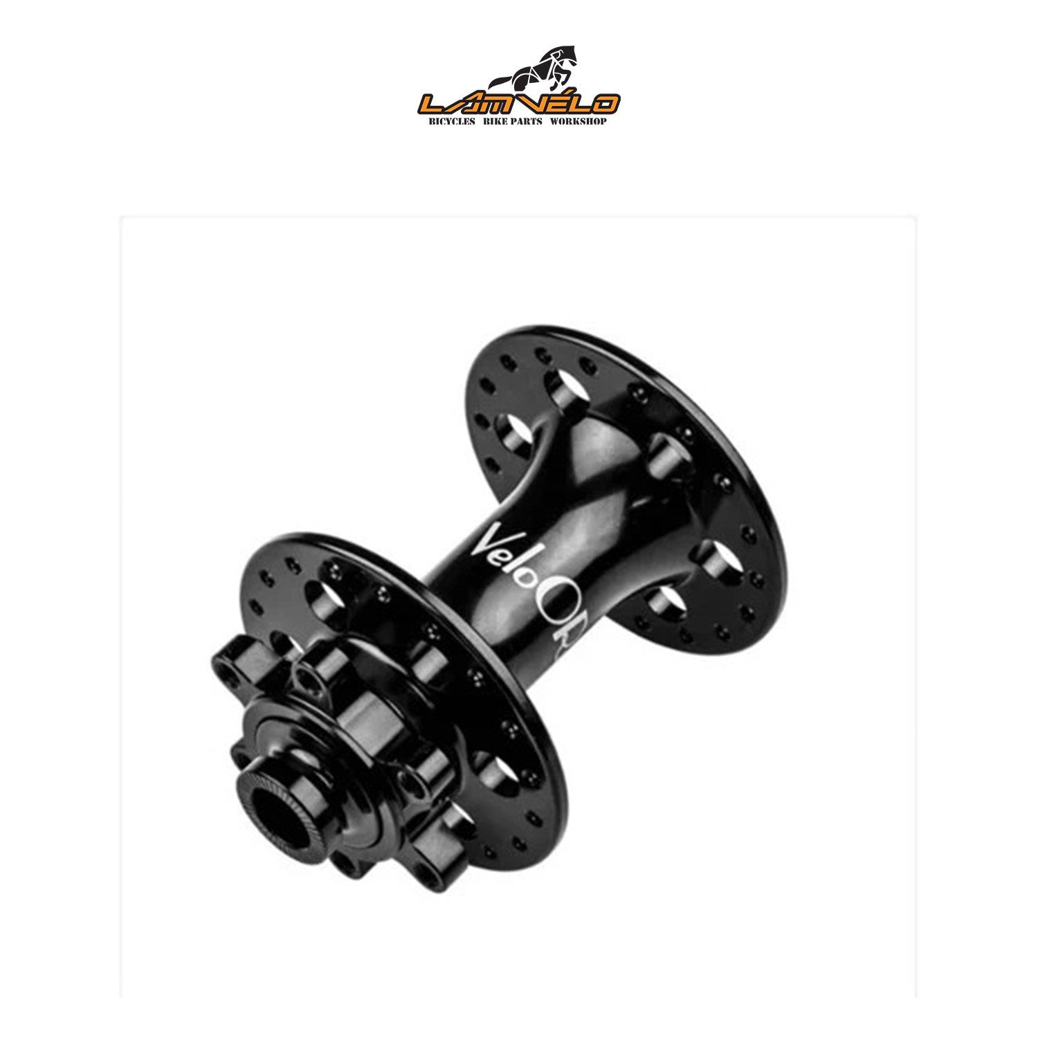 Velo Orange Disc Front Hub - Black/32holes