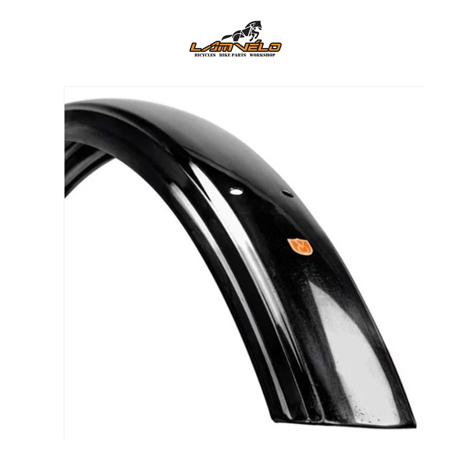  Velo Orange Fluted Fenders, 700c 63mm - Black 