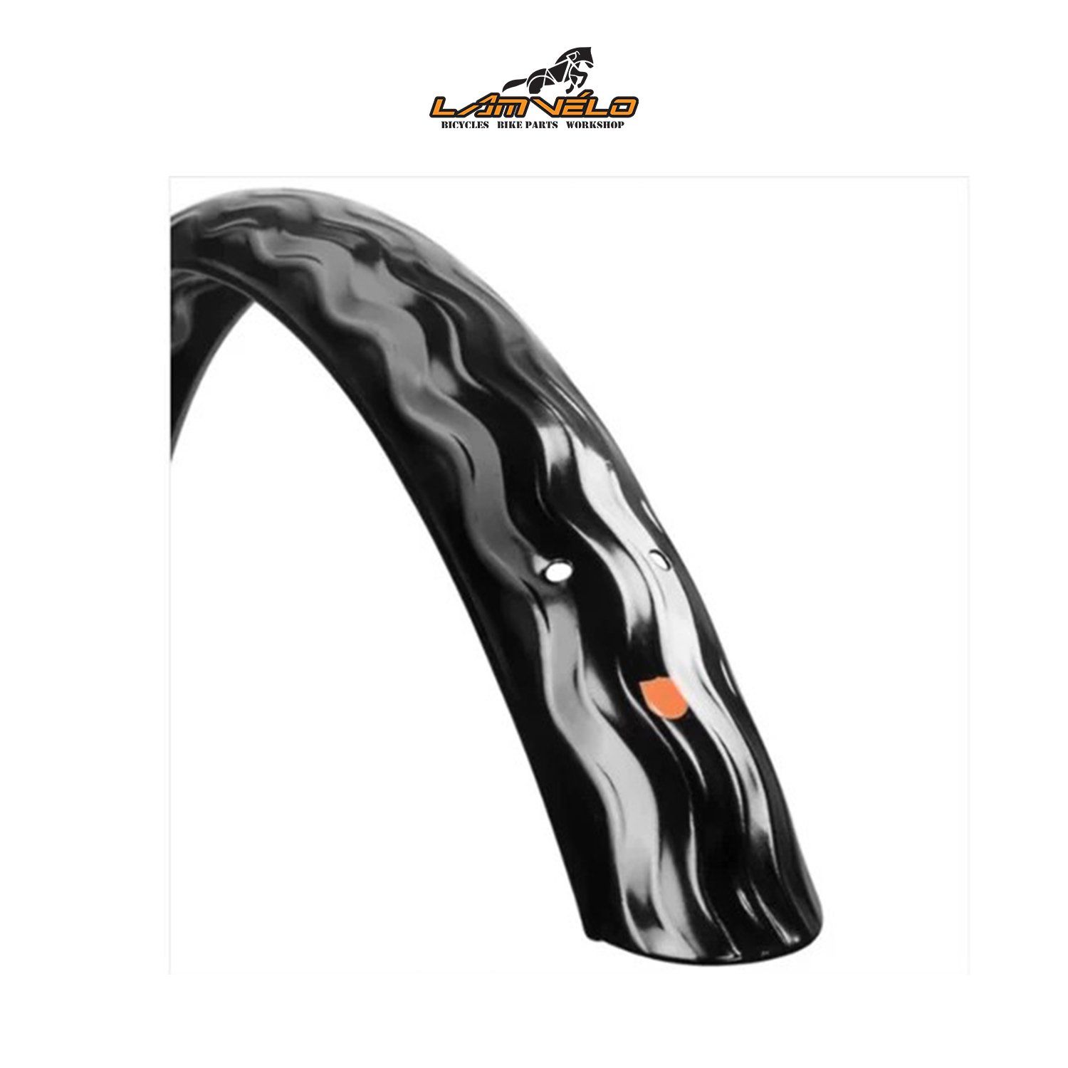 Velo Orange Wavy Fenders, 650b 58mm - Black