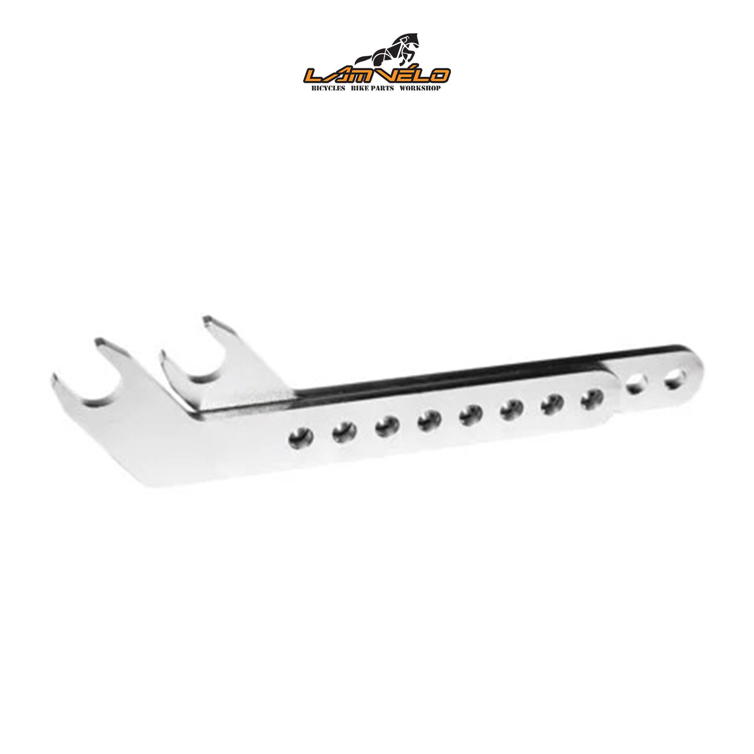 Veloci Rocket Rack Foot (For Quick Release) Silver