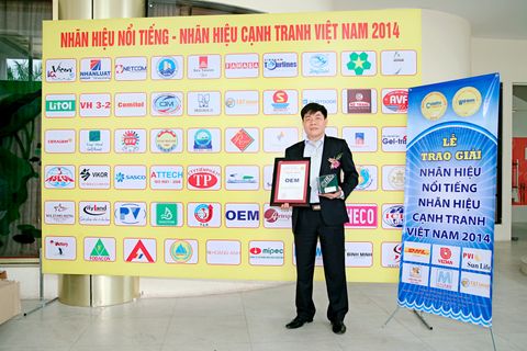 Thương Hiệu OEM đạt TOP 50 Nhãn Hiệu Cạnh Tranh Việt Nam