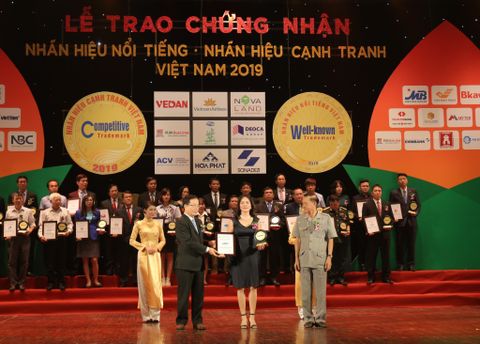 JPC đạt danh hiệu “Top 50 Nhãn hiệu Nổi tiếng Việt Nam