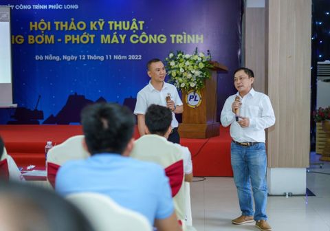 HỘI THẢO KỸ THUẬT PHỤ TÙNG BƠM - PHỚT MÁY CÔNG TRÌNH 2022  TẠI ĐÀ NẴNG