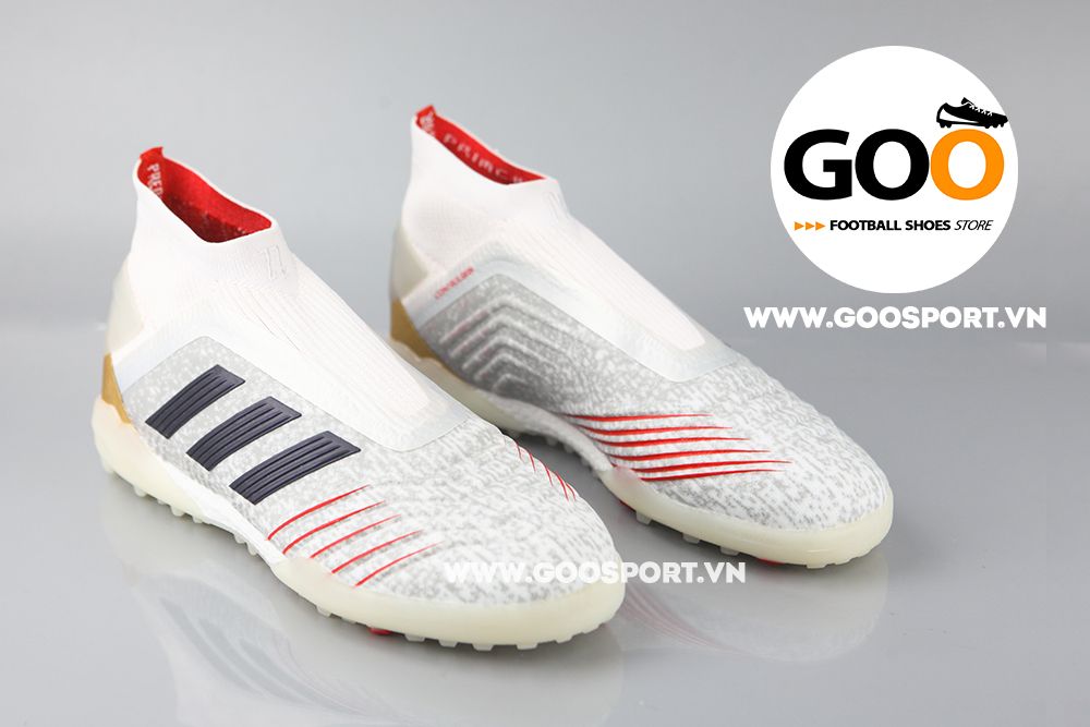  Adidas Predator 19+ TF trắng 