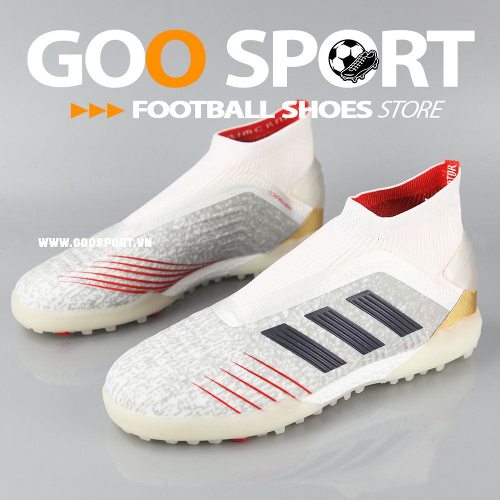  Adidas Predator 19+ TF trắng 