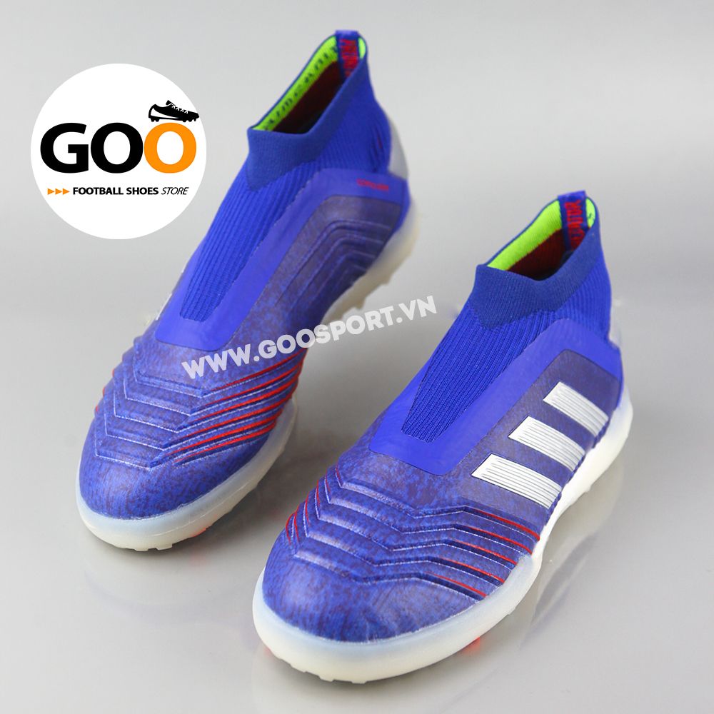  Adidas Predator 19+ TF xanh dương 