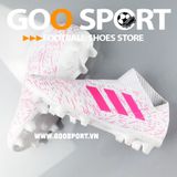  Adidas Nemeziz 18+ FG trắng hồng 