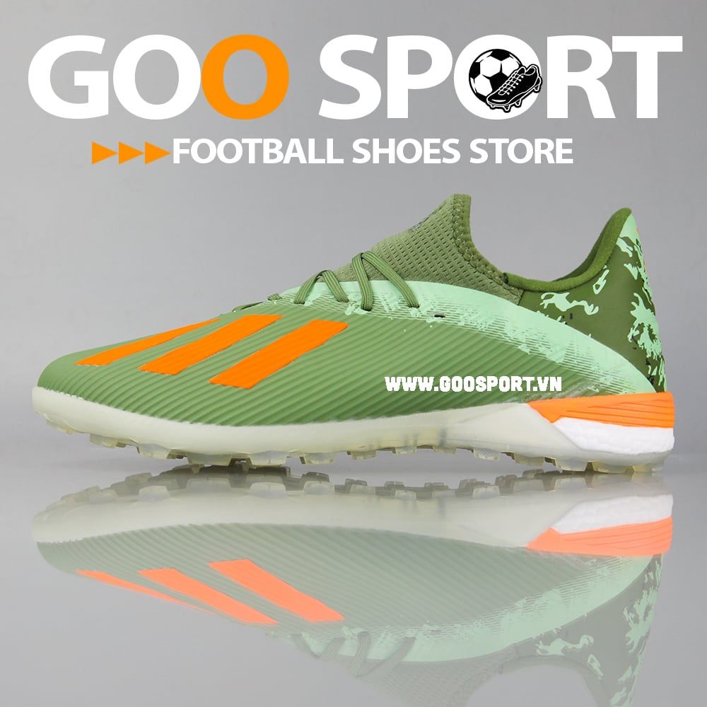 Adidas X 19.1 TF camo rêu