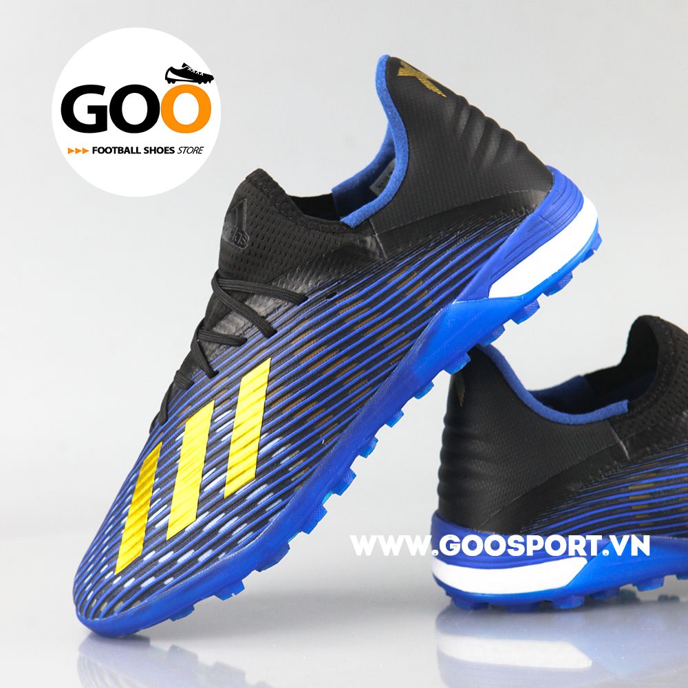  Adidas X 19.1 TF xanh dương đen 